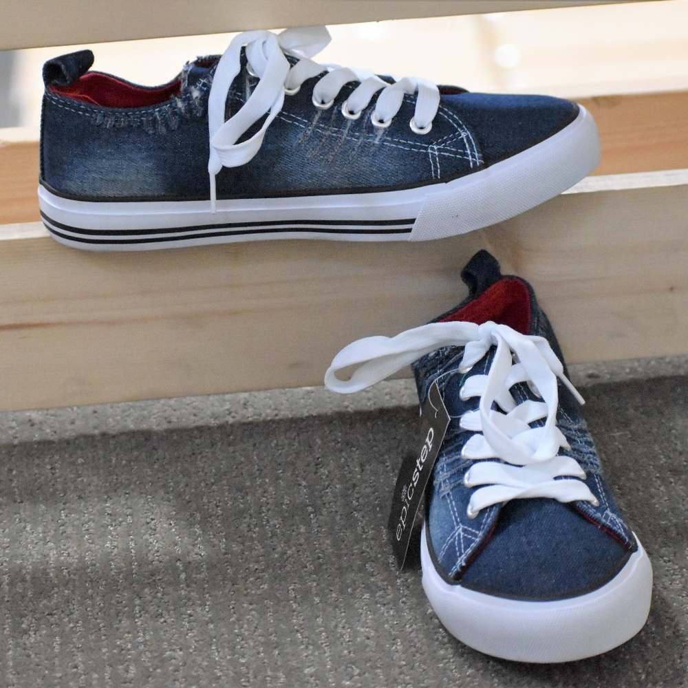 Men's Ripped Denim Sneaker